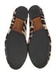 Celine Ponyhair Animal Print Flats