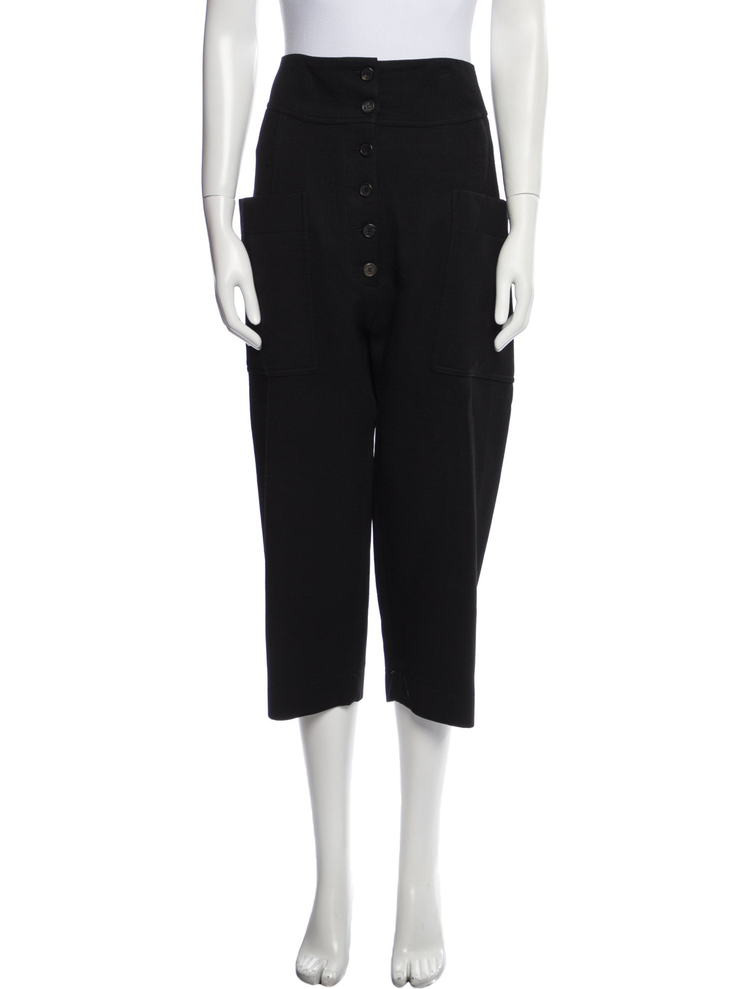 Celine Wool Straight Leg Pants