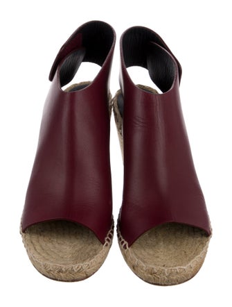Celine Leather Espadrilles