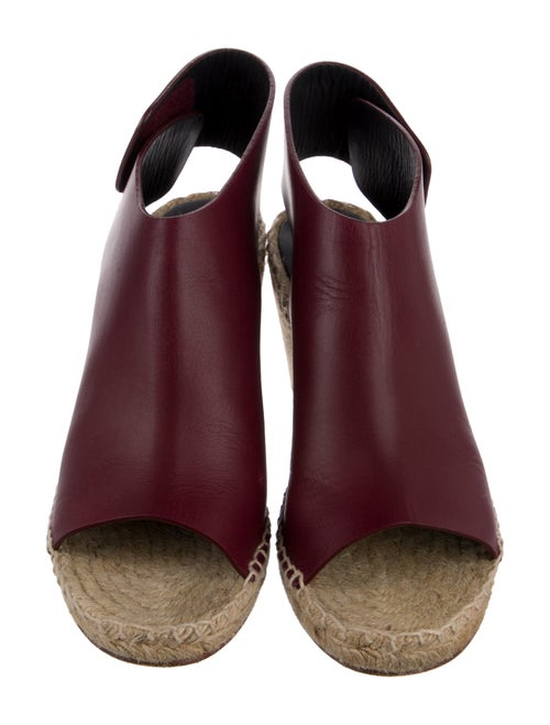 Celine Leather Espadrilles