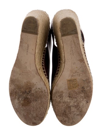 Celine Leather Espadrilles