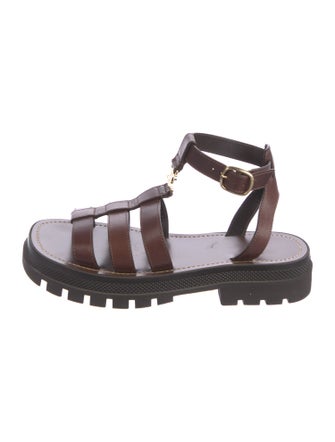 Celine Leather Gladiator Sandals