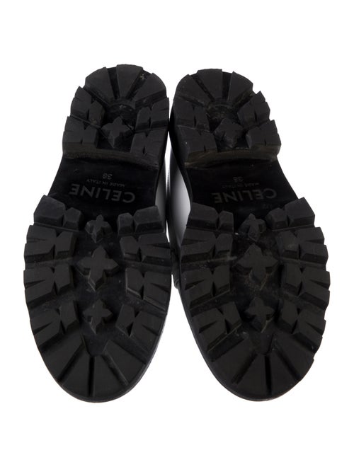 Celine Horsebit Accent Leather Loafers