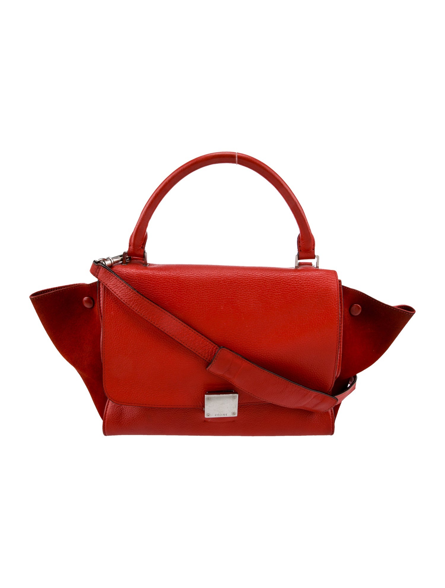 Celine Leather Trapeze