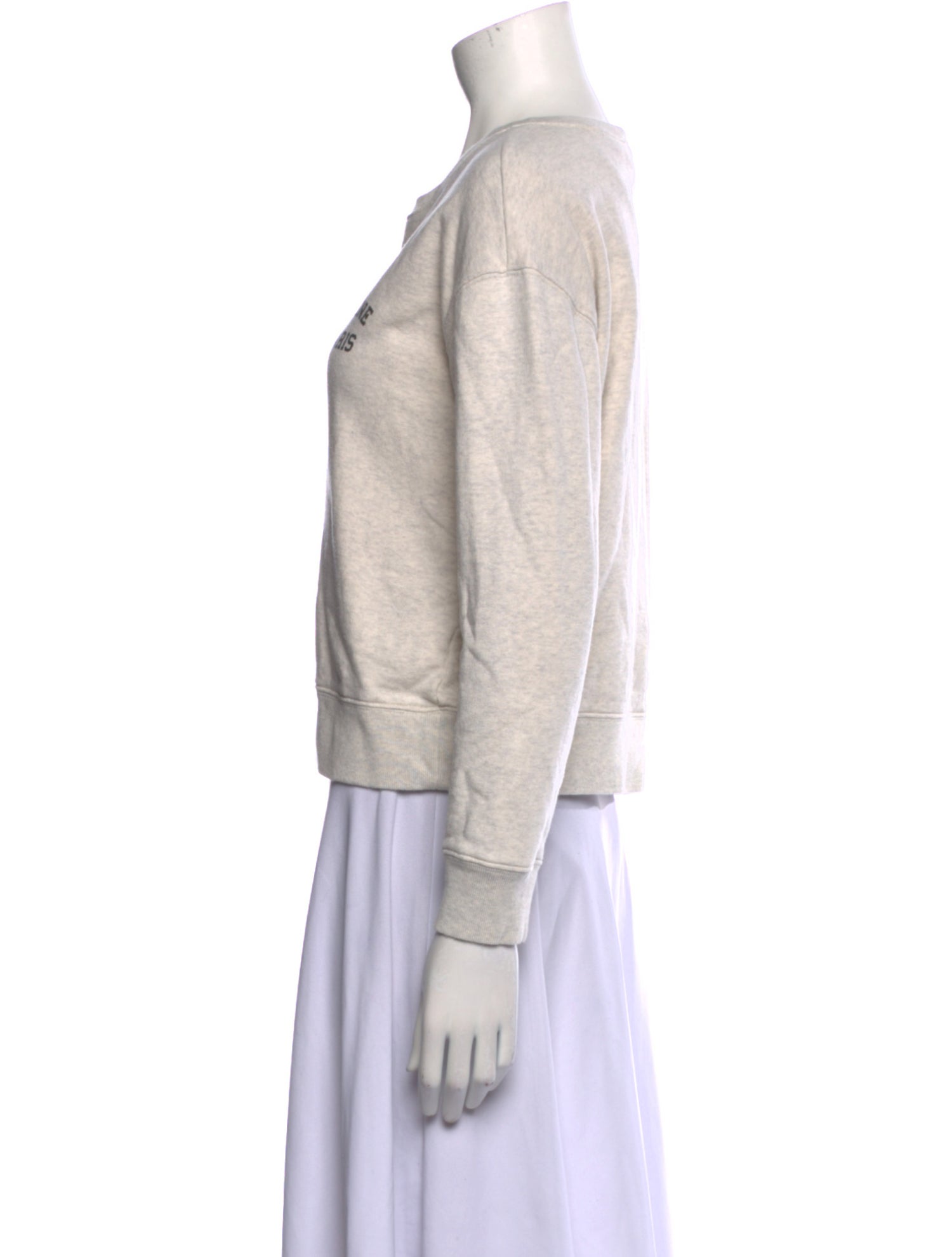 Celine Graphic Print Crew Neck Sweatshirt