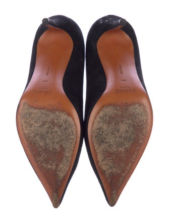 Celine Suede Pumps
