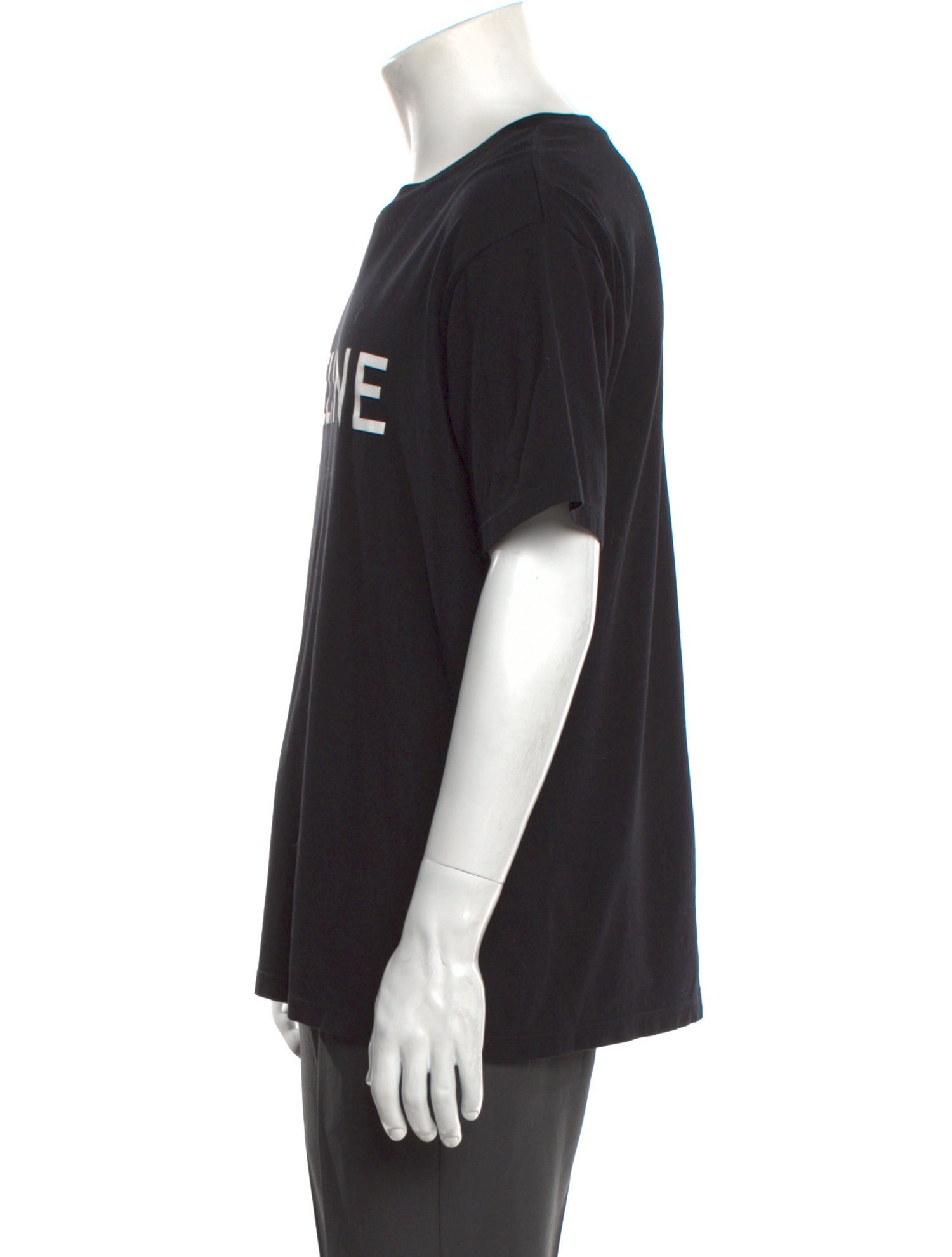 Celine Graphic Print Crew Neck T-Shirt