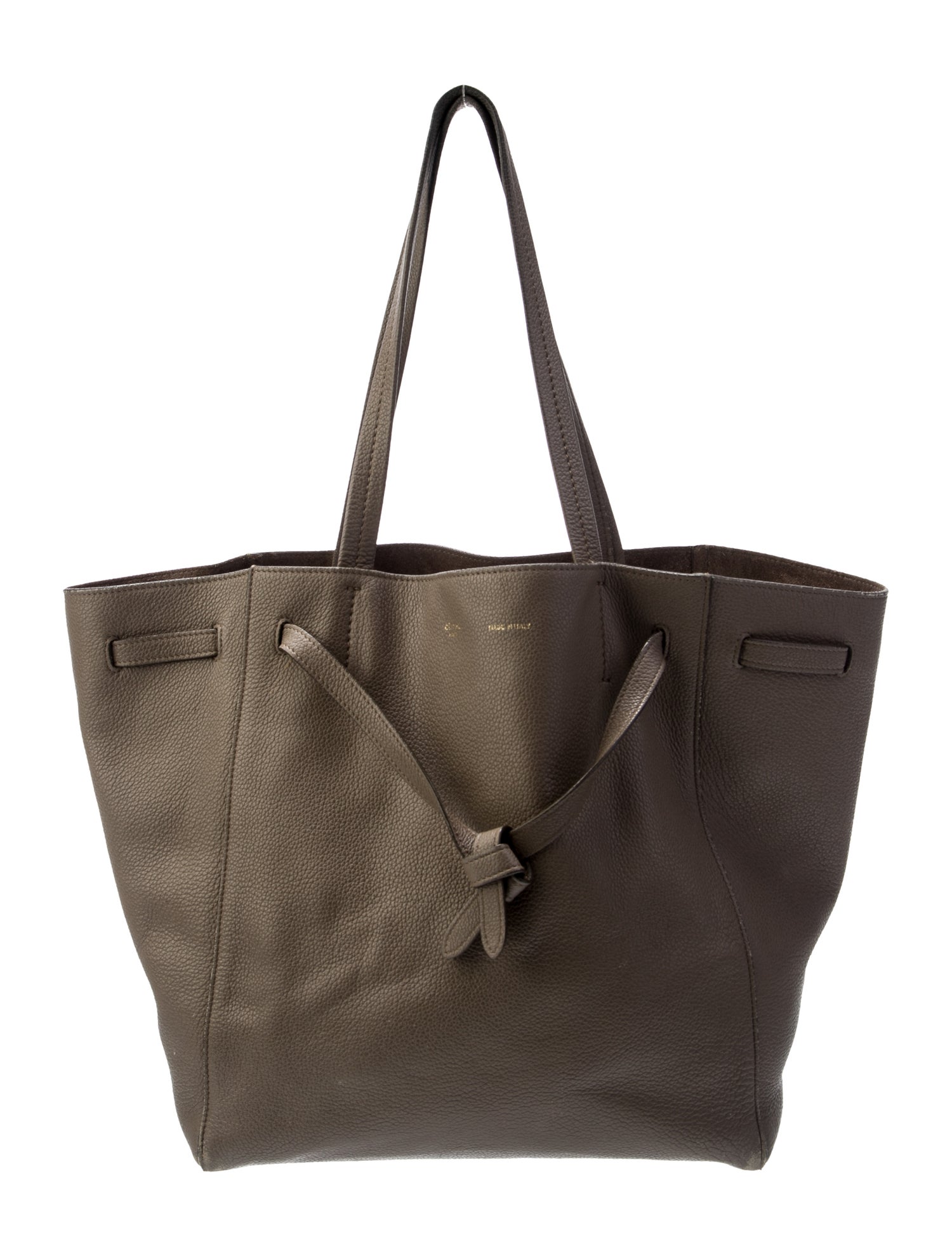 Celine Leather Cabas Phantom w/Belt