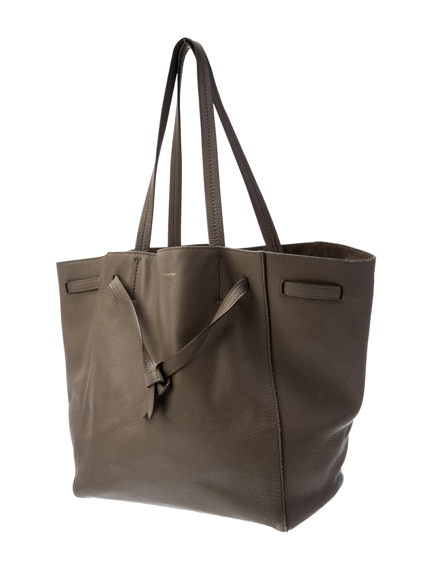 Celine Leather Cabas Phantom w/Belt