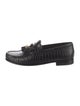 Celine Embossed Leather Loafers