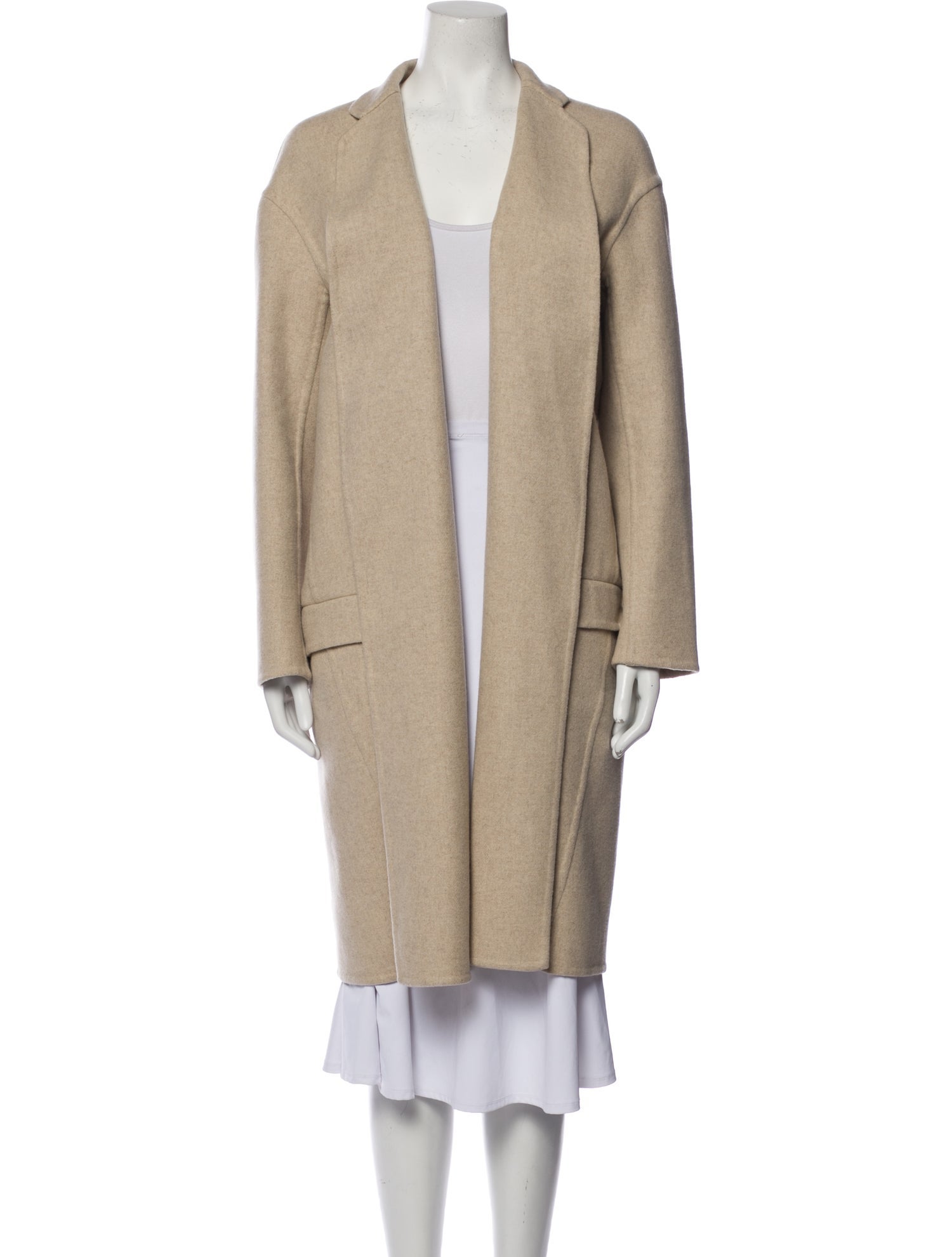 Celine Cashmere Printed Coat