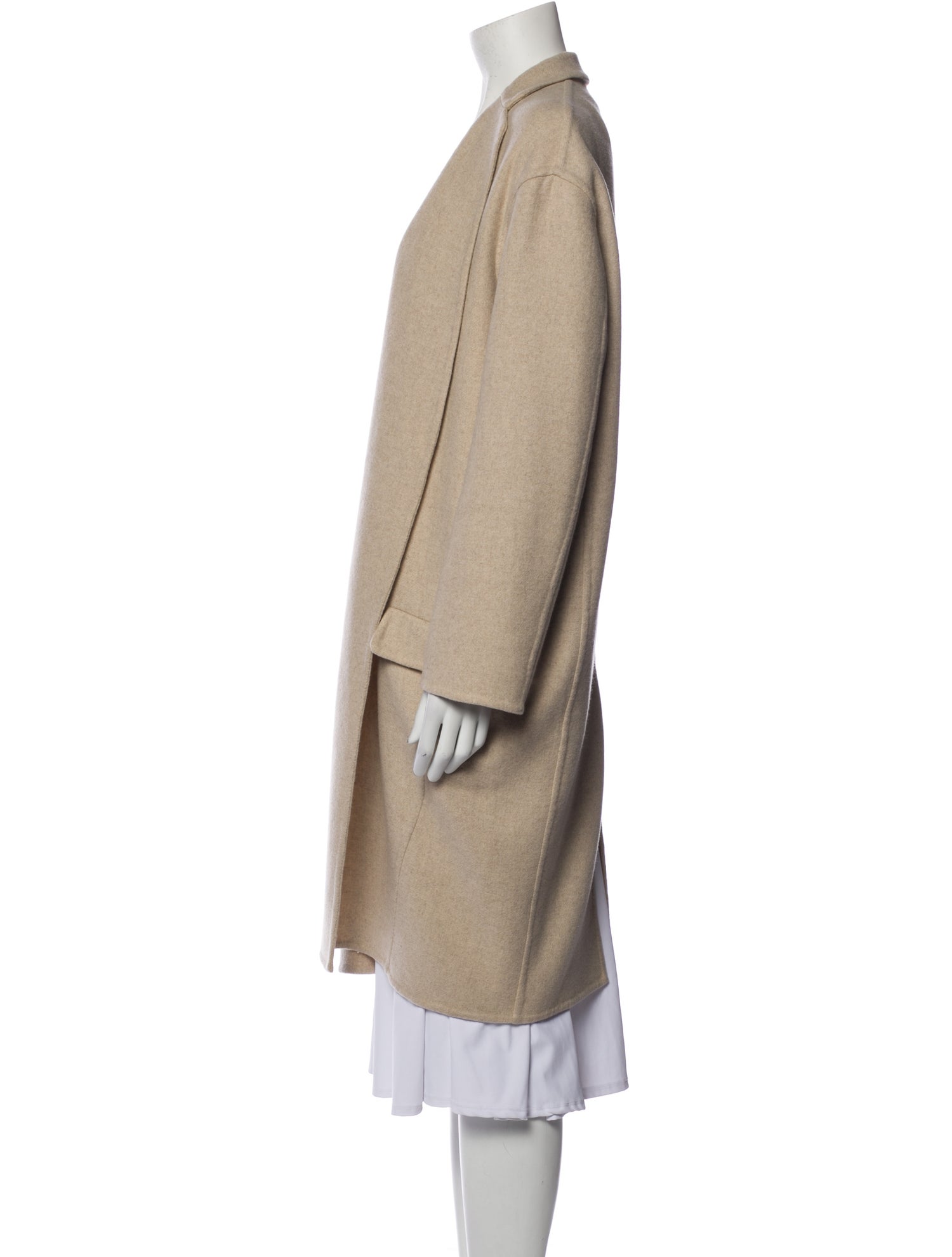 Celine Cashmere Printed Coat