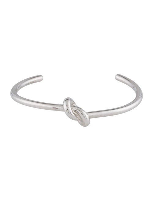 Celine Extra-Thin Knot Cuff Bracelet