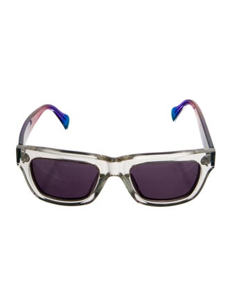 Celine Wayfarer Mirrored Sunglasses