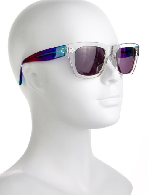 Celine Wayfarer Mirrored Sunglasses