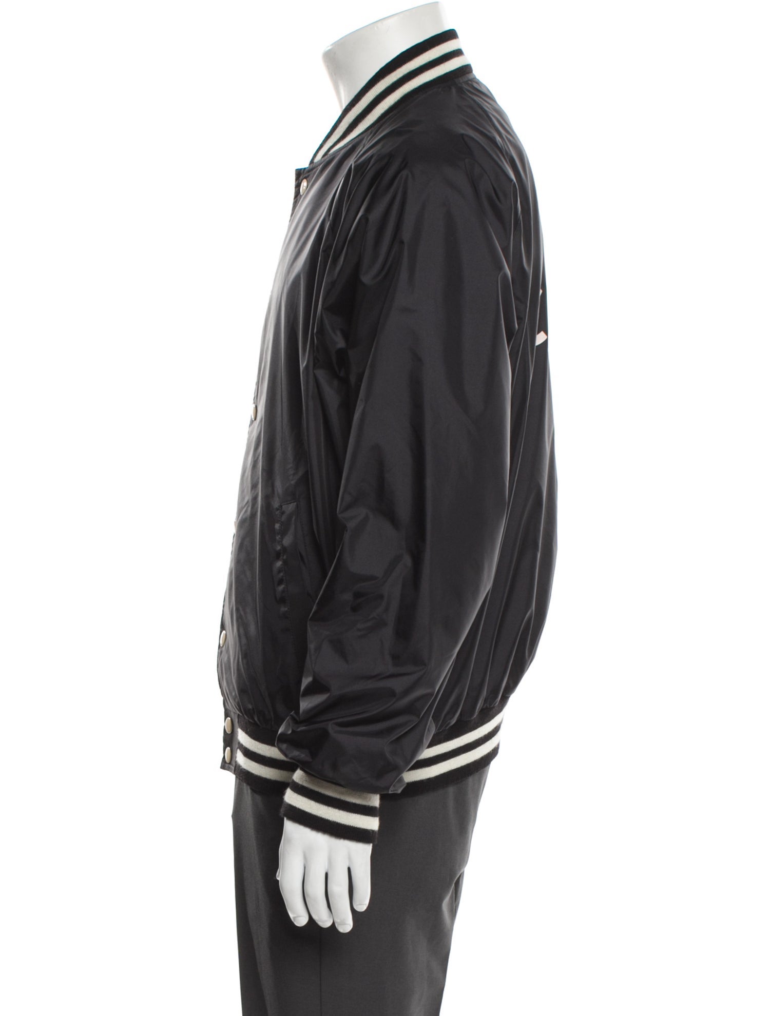 Celine Striped Bomber Jacket