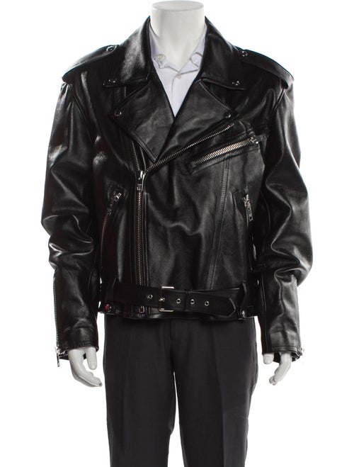 Celine 2023 Leather Moto Jacket