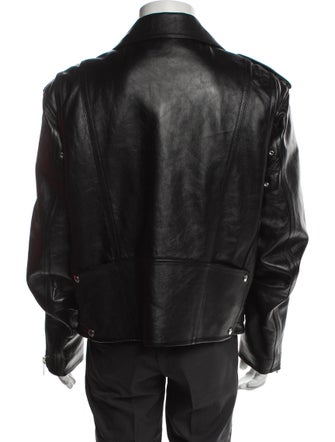 Celine 2023 Leather Moto Jacket