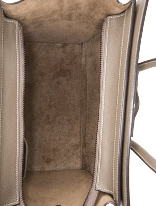 Celine Leather Luggage Micro