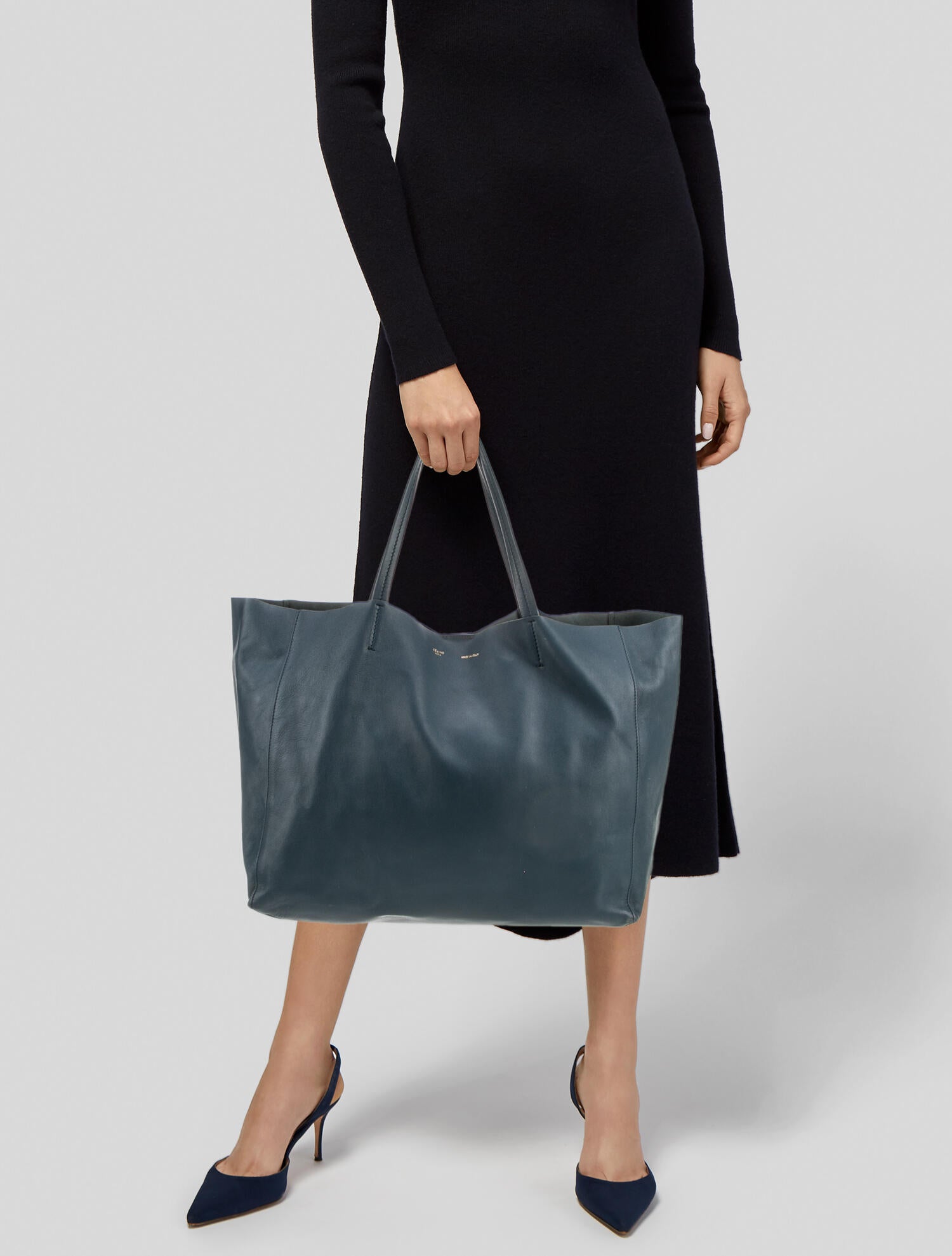 Celine Leather Horizontal Cabas