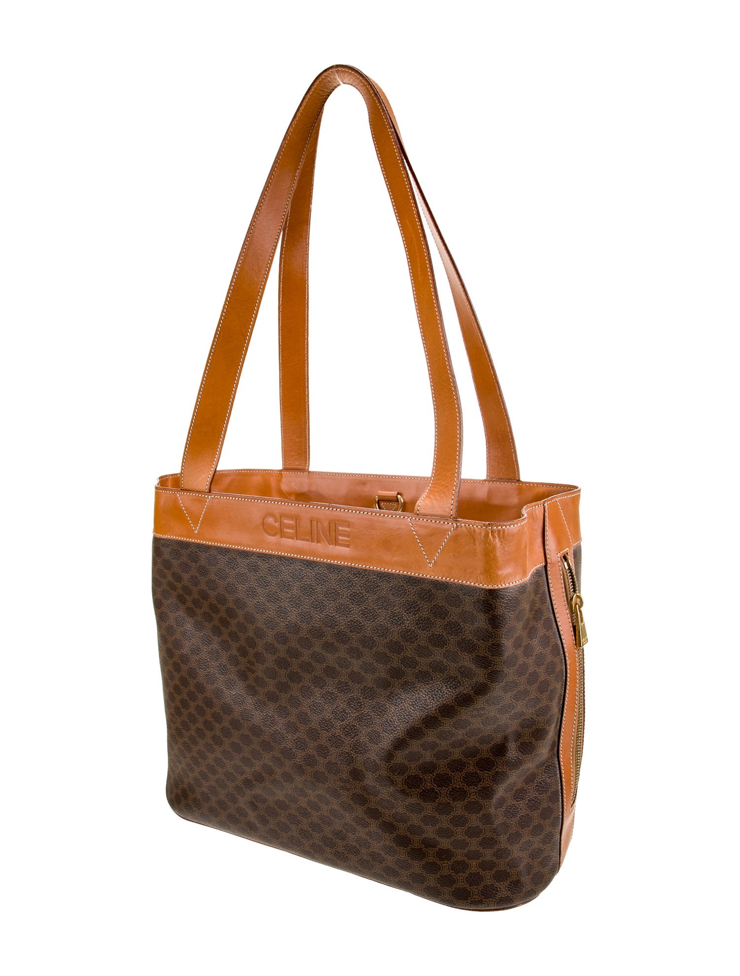 Celine Macadam Shoulder Bag Vintage