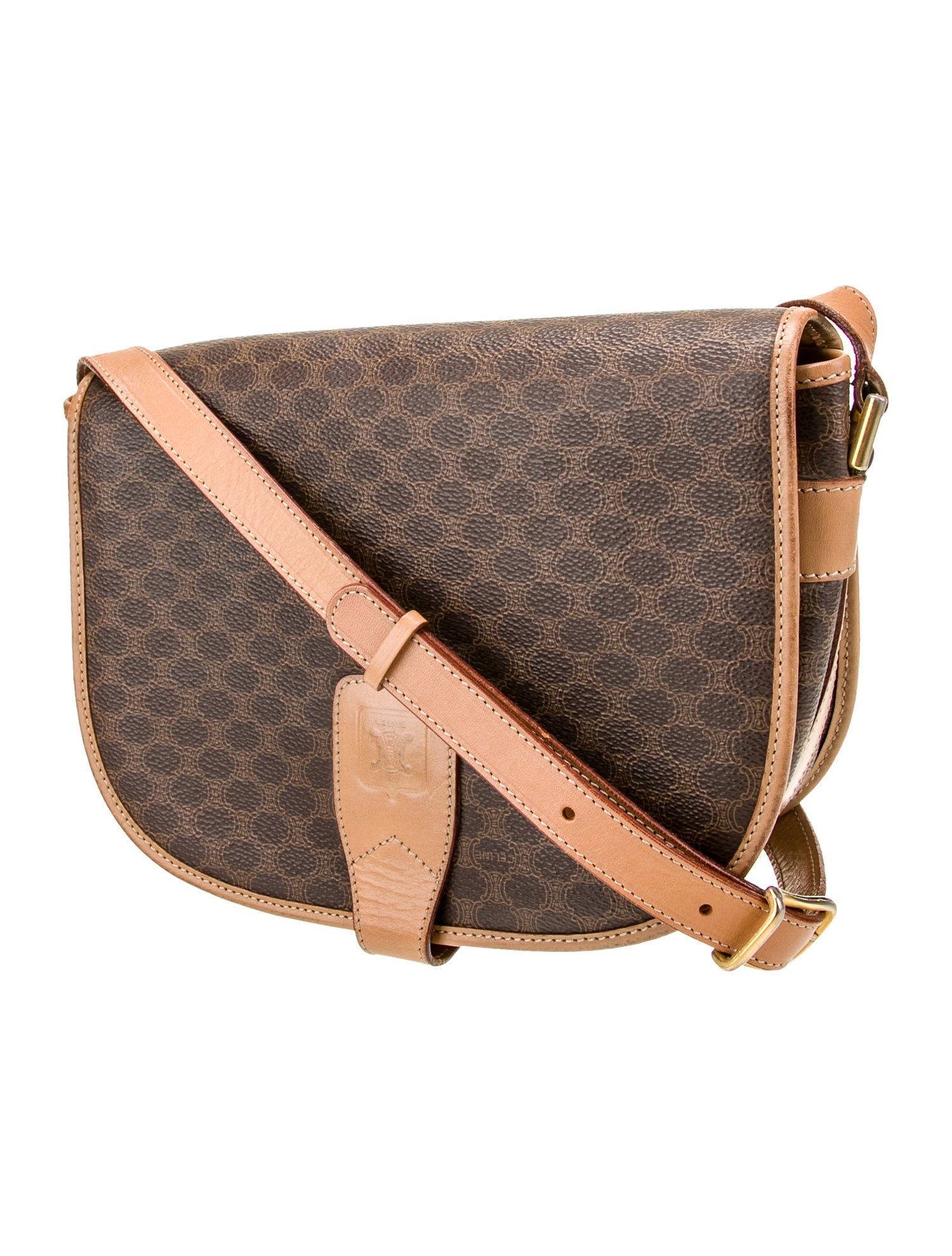 Celine Macadam Messenger Bag Vintage