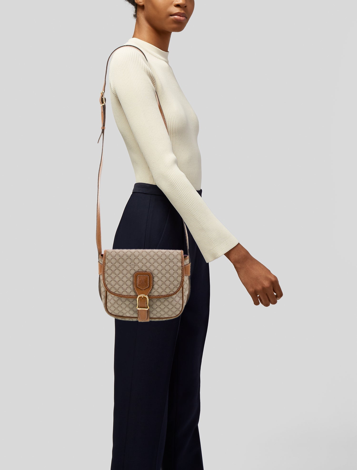 Celine Triomphe Shoulder Bag
