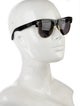 Celine Wayfarer Mirrored Sunglasses