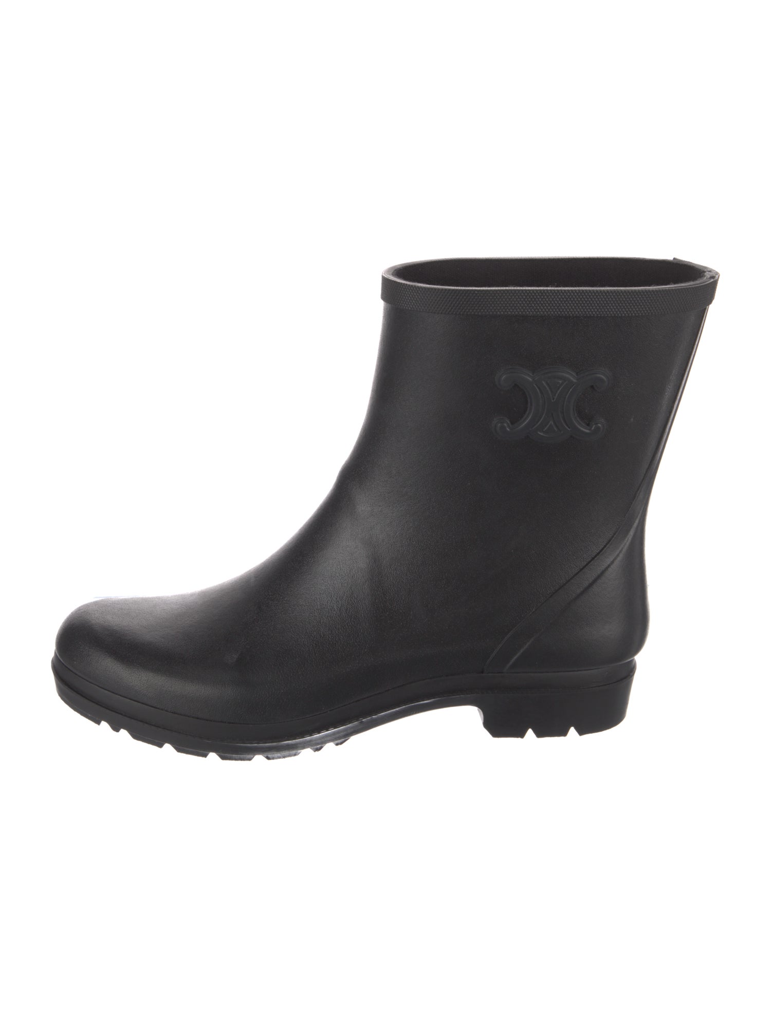 Celine Leather Rain Boots