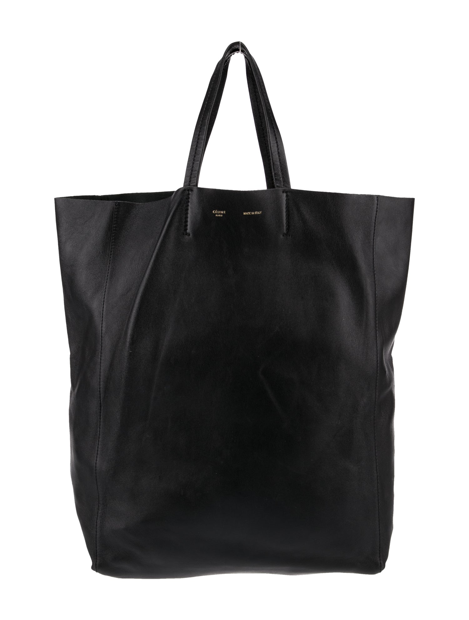 Celine Leather Vertical Cabas