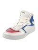 Celine Leather Colorblock Pattern Sneakers