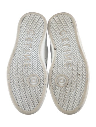 Celine Leather Colorblock Pattern Sneakers