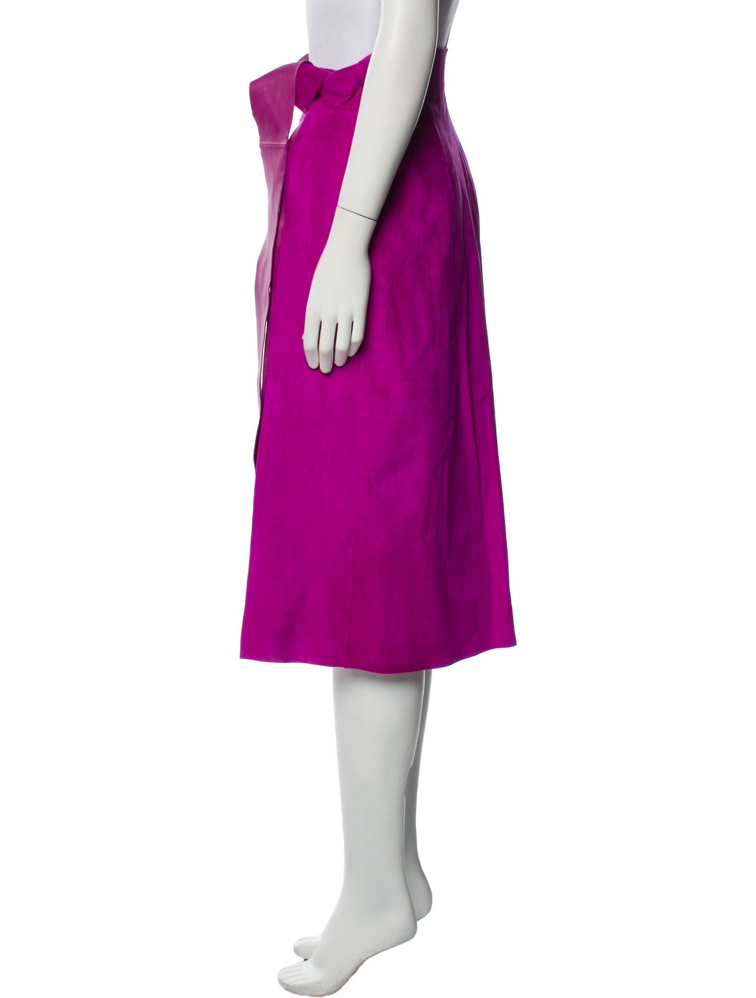 Celine Wool Midi Length Skirt