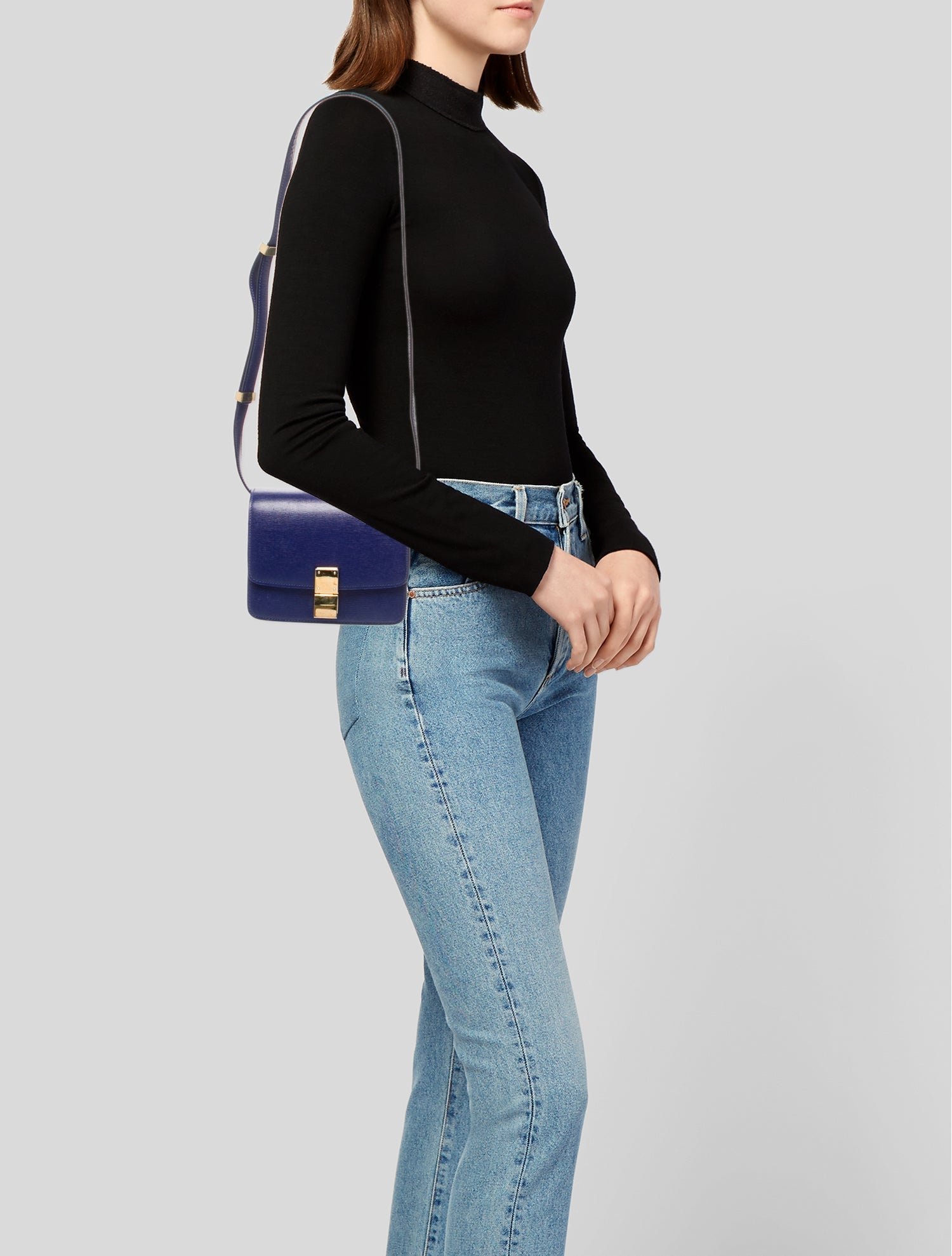 Celine Leather Classic Small