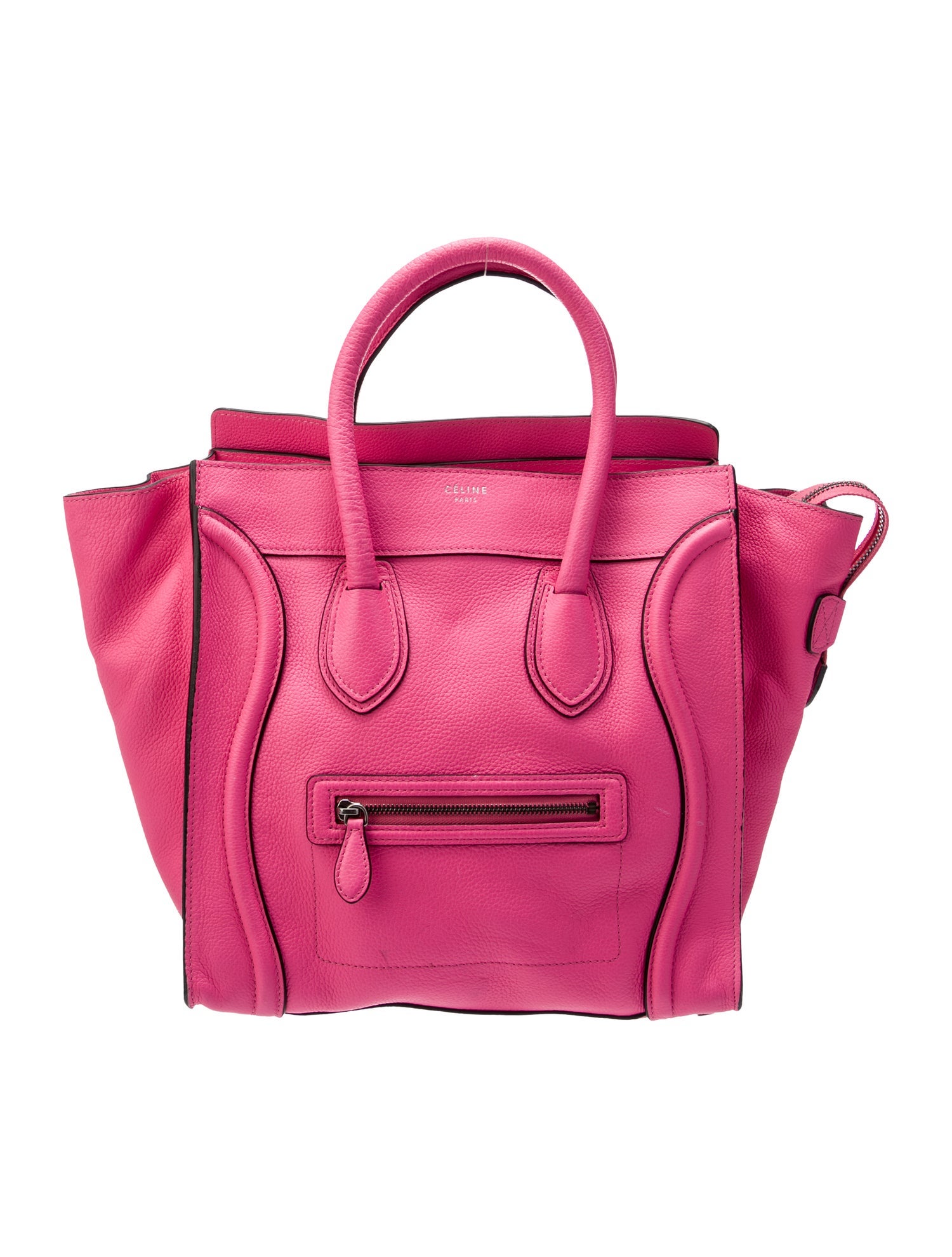 Celine Leather Luggage Mini