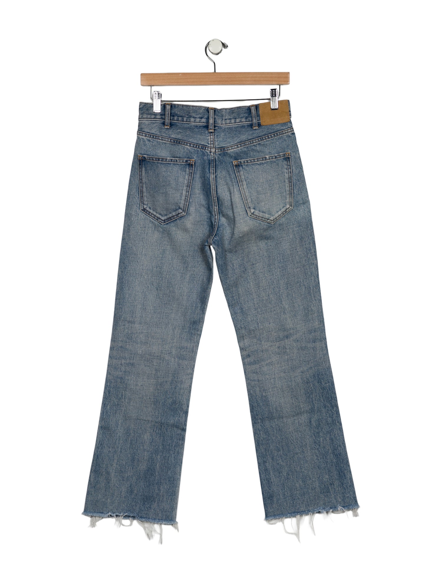 Celine Mid-Rise Straight Leg Jeans