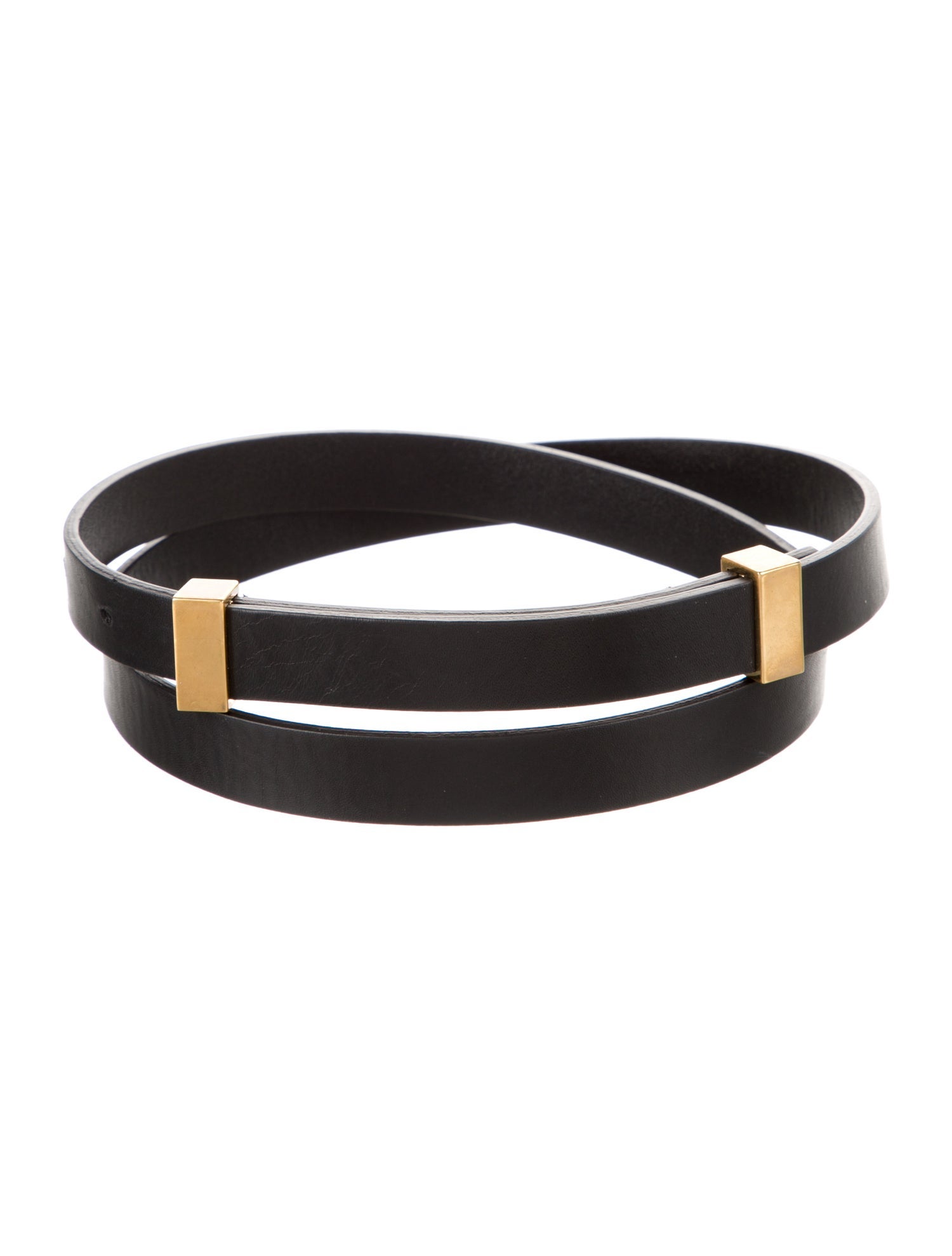 Celine Skinny Leather Belt