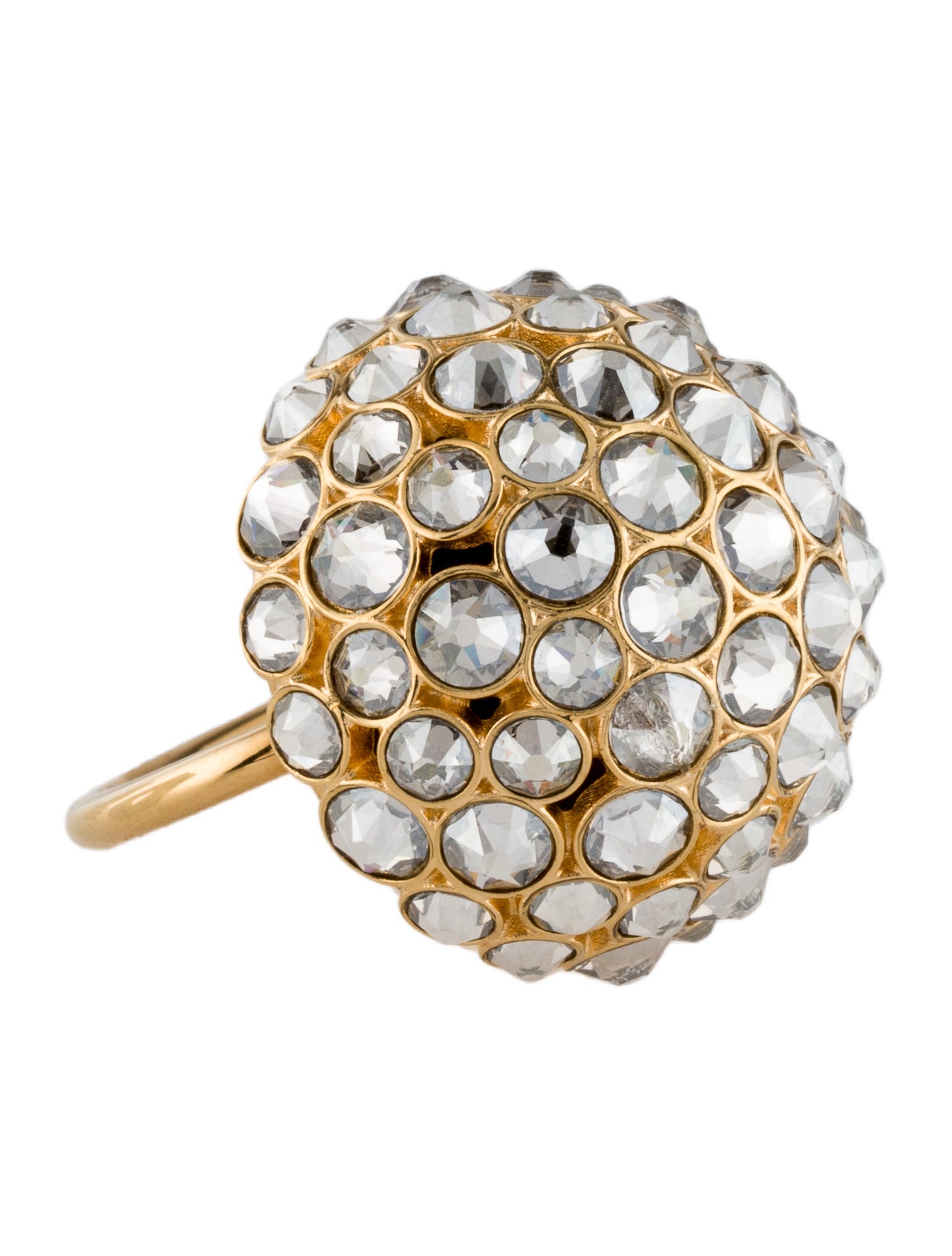Celine Crystal Heirlooms Dome Ring