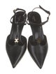 Celine Leather T-Strap Pumps