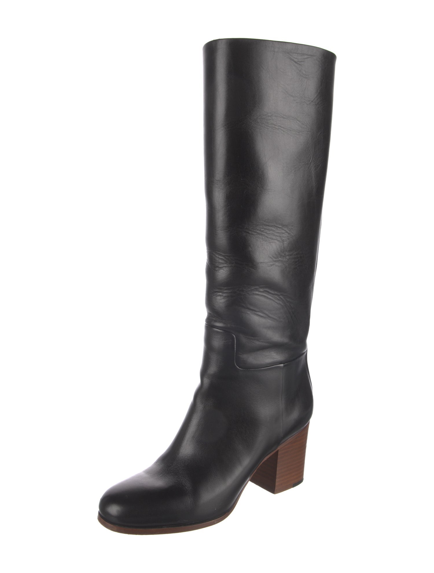 Celine Leather Riding Boots