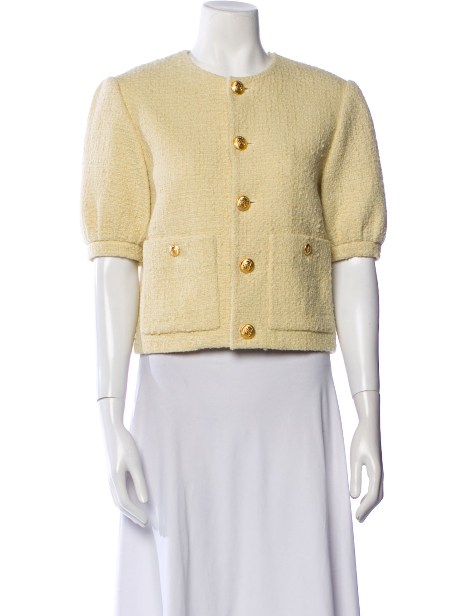 Celine Chasseur Tweed Evening Jacket