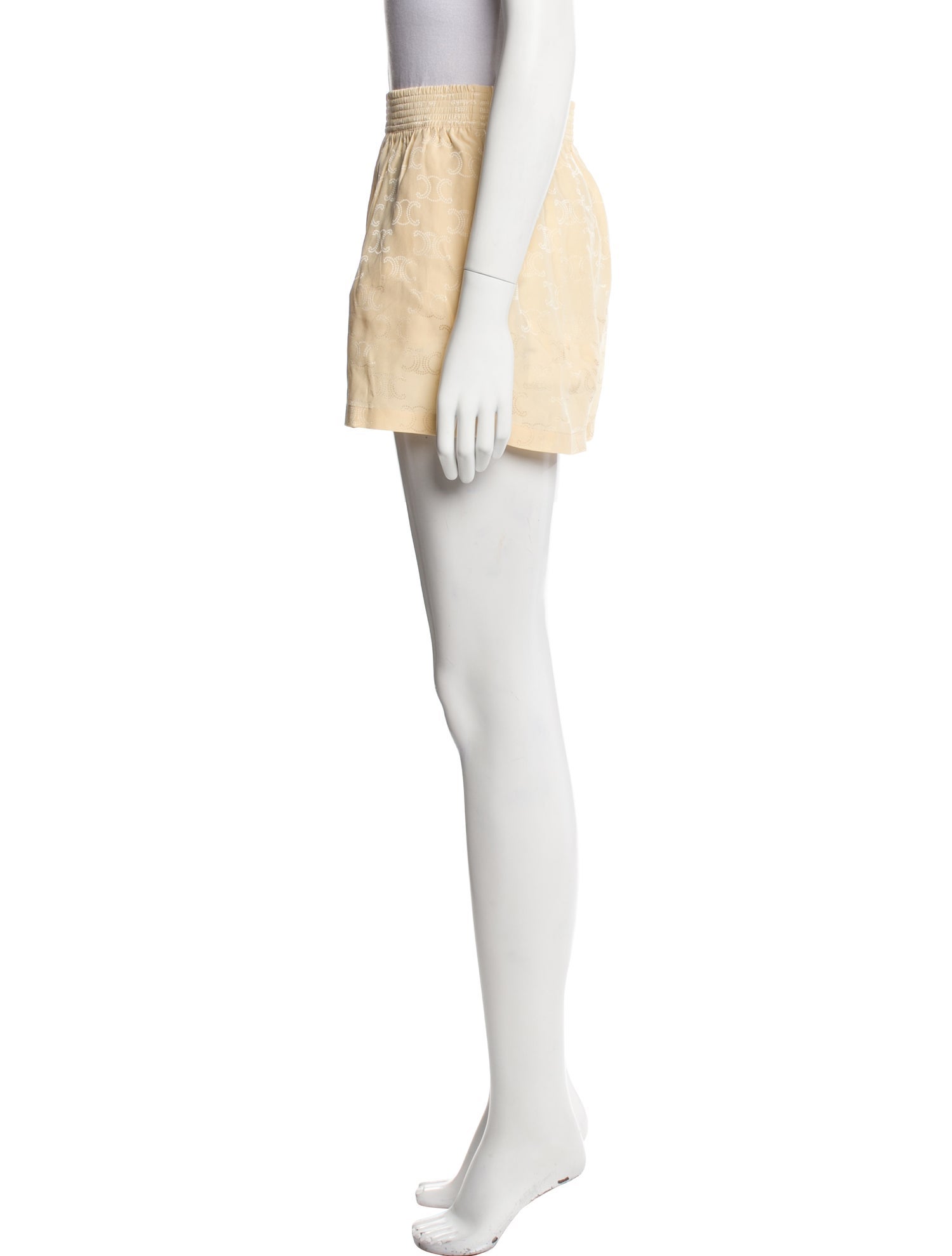 Celine Silk Mini Shorts