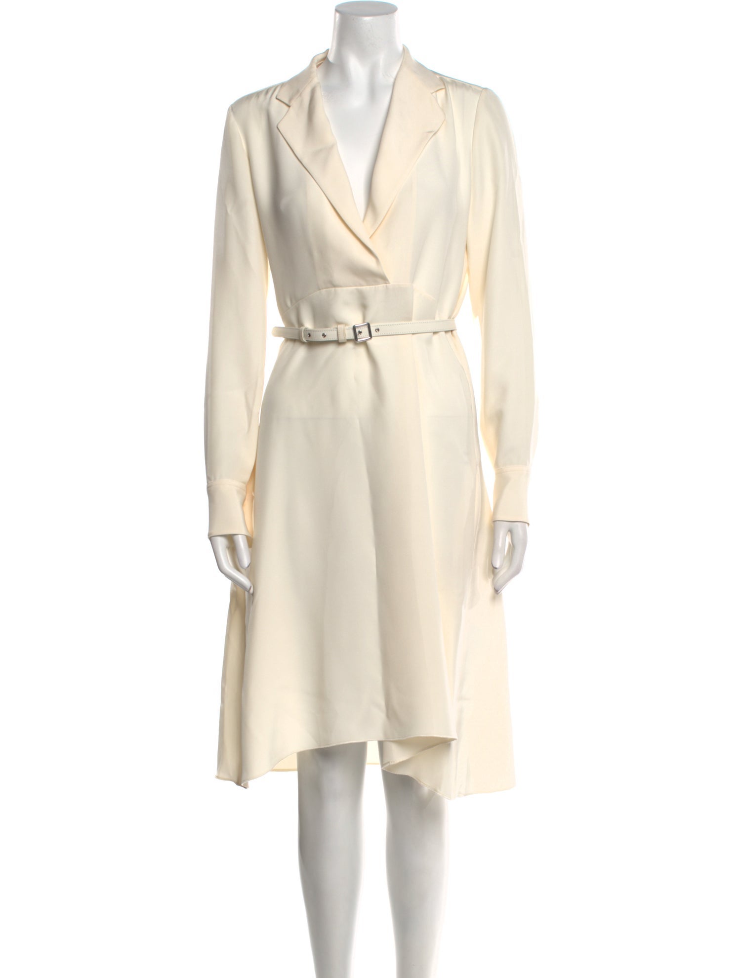 Celine Silk Knee-Length Dress