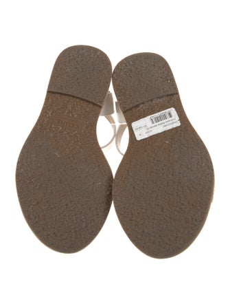 Celine Straw Faux Fur Trim Espadrilles