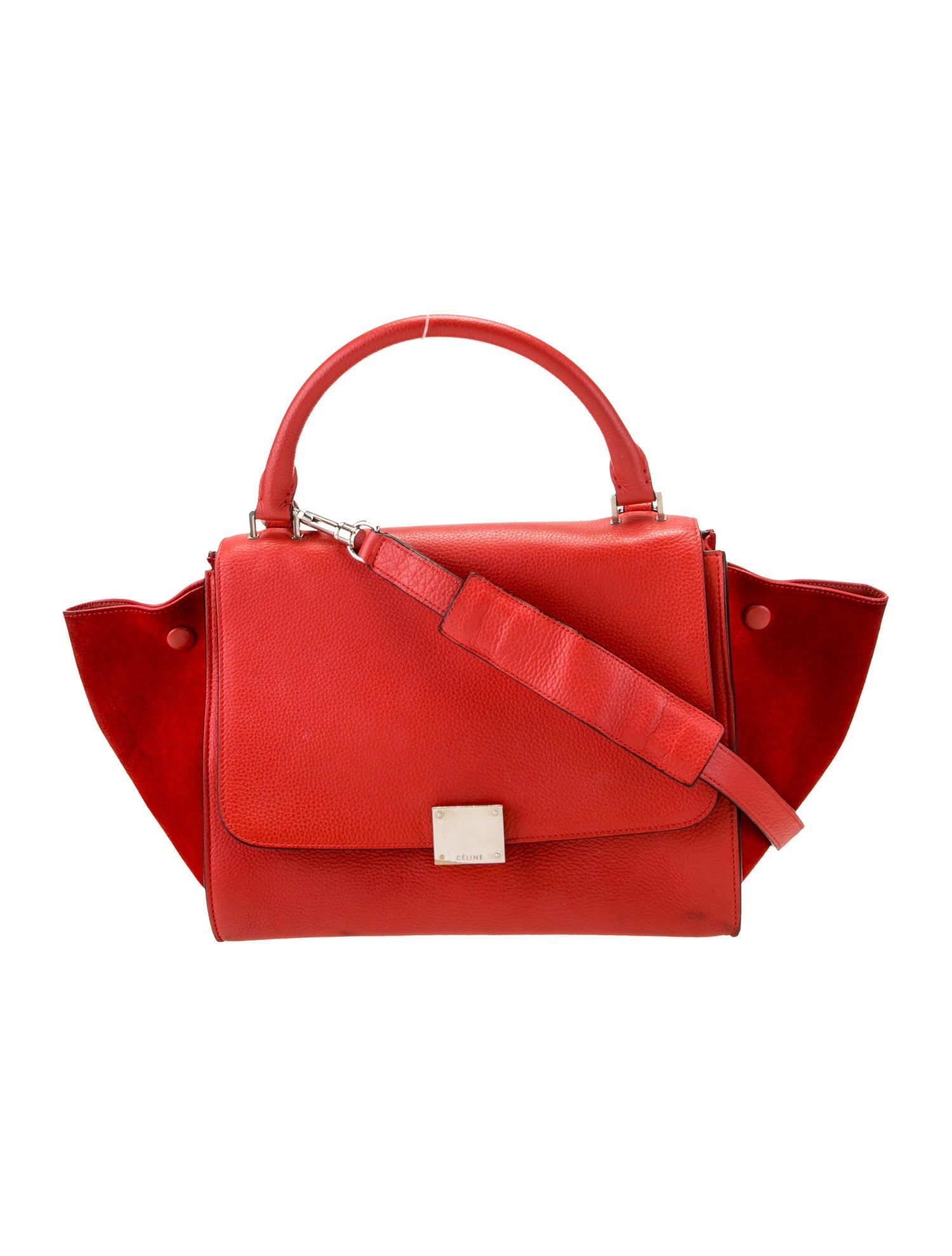 Celine Leather Trapeze Small