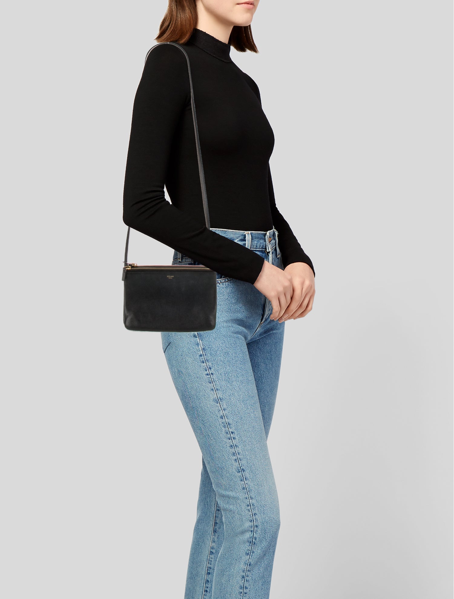 Celine Leather Trio Small