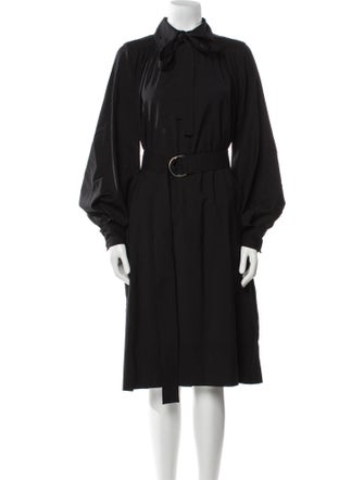 Celine Wool Midi Length Dress