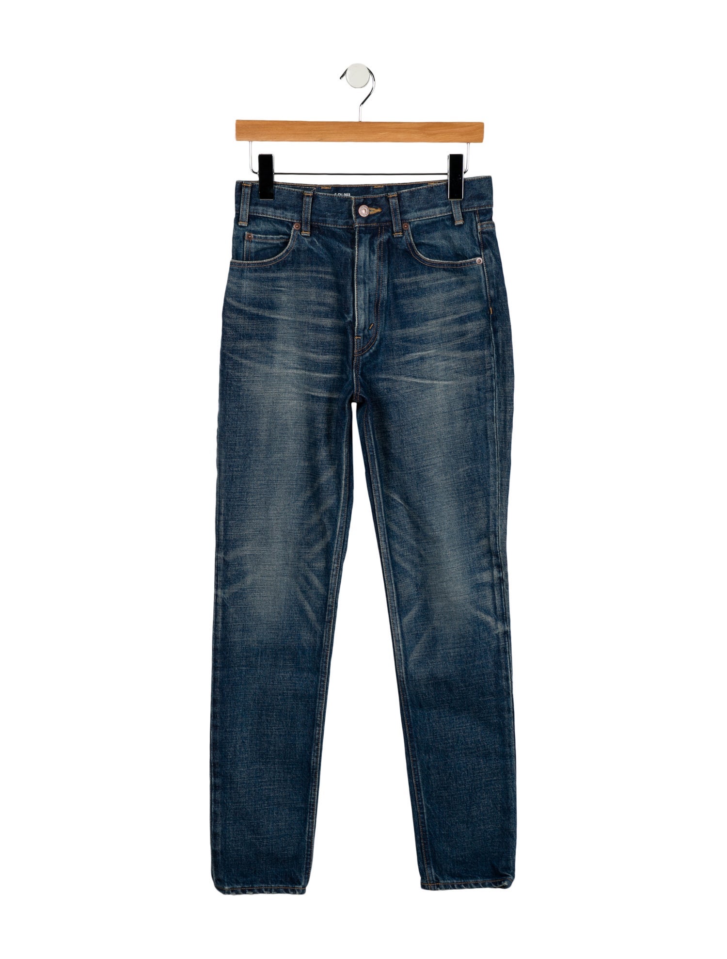 Celine High-Rise Skinny Leg Jeans