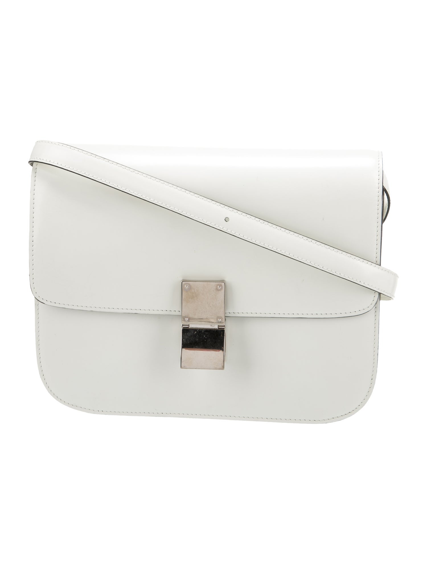 Celine Patent Leather Classic Box Medium