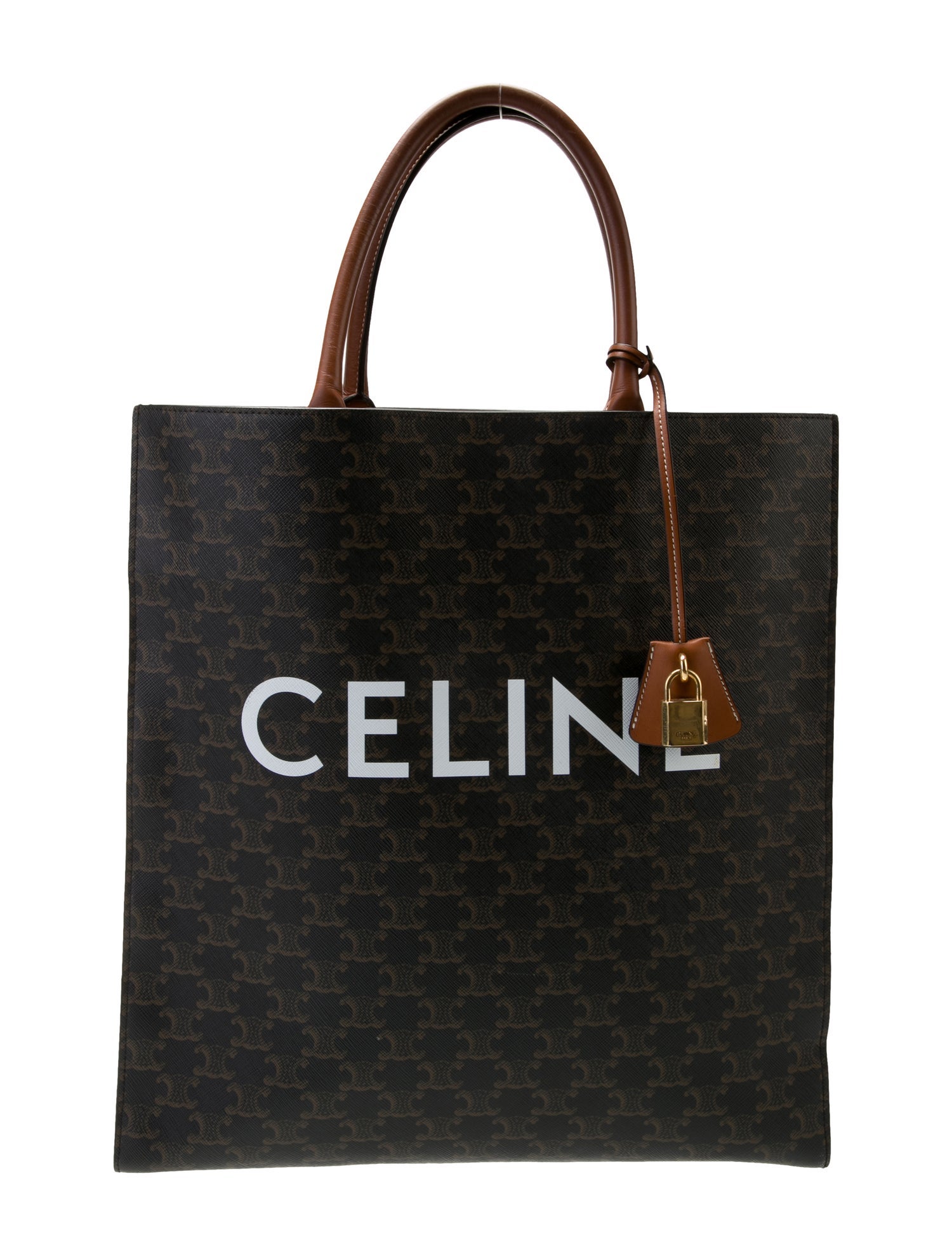 Celine Triomphe Vertical Cabas Large